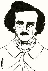 Portræt af Edgar Allan Poe, 1894