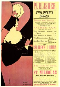 Forlægger. Børnebøger, 1894 af Aubrey Beardsley