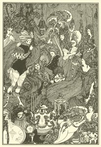 Hulen med milten af Aubrey Beardsley