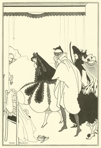 Pjerrots død af Aubrey Beardsley