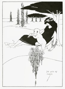 Judas kys, 1893 af Aubrey Beardsley