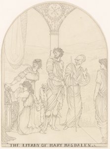 Maria Magdalens litani af Aubrey Beardsley