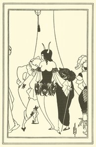 Den røde døds maske af Aubrey Beardsley