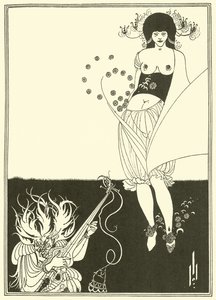 Mavedansen af Aubrey Beardsley