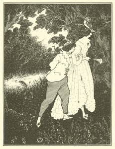 De tre musikere af Aubrey Beardsley