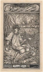 Visnet forår af Aubrey Beardsley