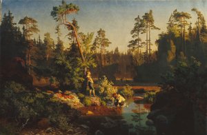 Små drenge i skoven (Hyrdedrenge) (maleri)