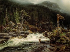 Vandfald i Telemark