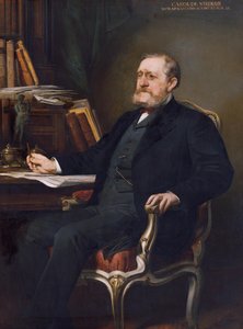 Dr. Karl von Stremayr, præsident for højesteret af August Eisenmenger