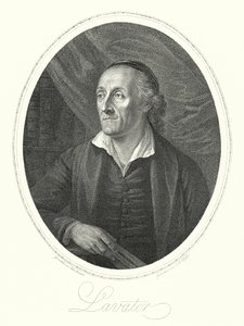 Johann Kaspar Lavater, schweizisk teolog, forfatter og fysionomist (gravering)