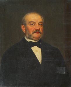 Minister Josef Lasser, Freiherr von Zollheim af August Georg Mayer