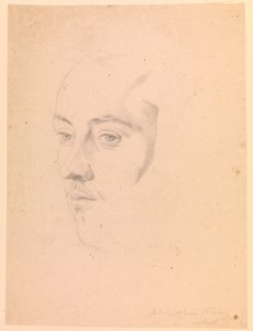 Portrait of Harro Harring af August Krafft