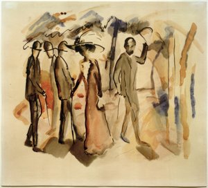 komme ud for af August Macke
