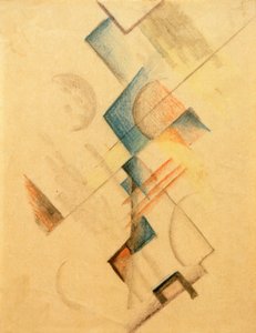 Farvede former (abstrakte former) af August Macke
