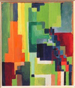 Farvede former II af August Macke