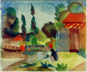 Haveskur af August Macke