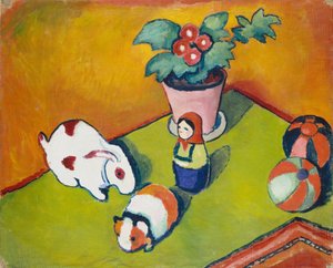 Lille Walters legetøj af August Macke