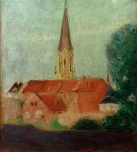 Marienkirche af August Macke