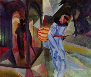 Pjerrot af August Macke