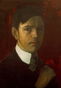 Selvportræt af August Macke