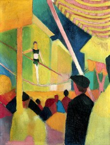 Ruller, ca. 1913 af August Macke