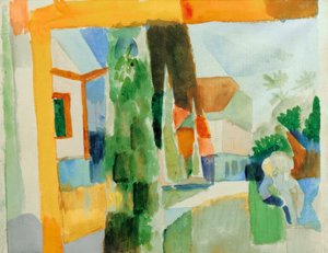 Vores have ved søen 4 af August Macke