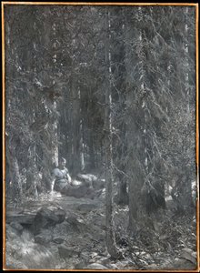 Frithiofs fristelse (fra Frithiofs saga) af August Malmström