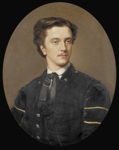 August Prinzhofer Portræt væbner