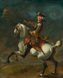 August Querfurt Prins Karl August Friedrich af Waldeck-Pyrmont Skitse