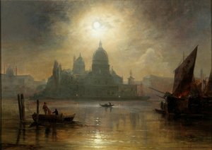 Venedig, en måneskinsnat over Santa Maria della Salute