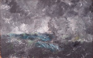Storm i Skærgården. "Den flyvende hollænder" af August Strindberg