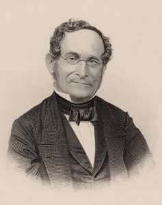 Portræt af komponisten Albert Methfessel 1785-1869.