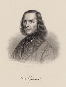 Portræt af komponisten Carl Friedrich Zöllner 1800-1860 , ca. 1850.