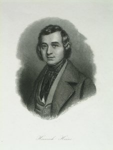 Portræt af digteren Heinrich Heine 1797-1856, 1842