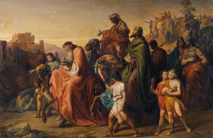 Procession af de tre konger af August Wörndle
