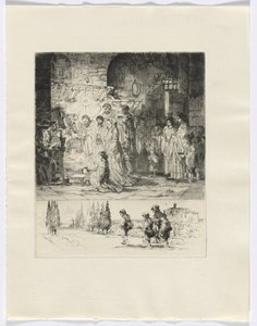 Frédéric Mistral: Erindringer og historier af Frédéric Mistral: fødsel/figurer, der går på en vej (indsæt efter s. 32)