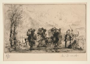 belgiske maskingeværere af Auguste Brouet