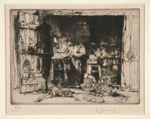 Lille mekaniker af Auguste Brouet