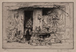 Odds and Ends-forhandleren af Auguste Brouet