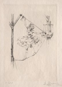 Tightrope Dancer af Auguste Brouet