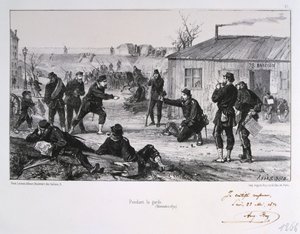 Under vagten, belejringen af ​​Paris, den fransk-preussiske krig, november 1870 1872