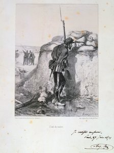 Belejring af Paris, fransk-preussisk krig, 1870 1871.