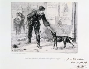 Belejring af Paris, fransk-preussisk krig, 1871.