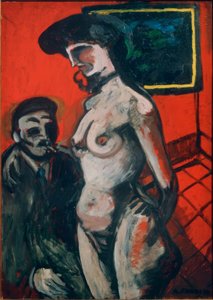 I salonen af Auguste Chabaud