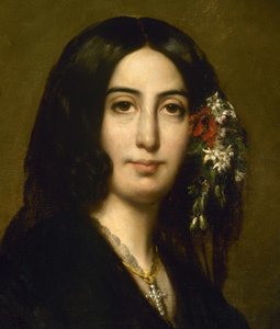 Portræt af George Sand, ca. 1837.