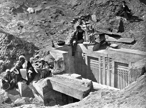 Memphis Saqqara, Egypten, 1893