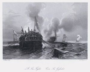 En havkamp (gravering)