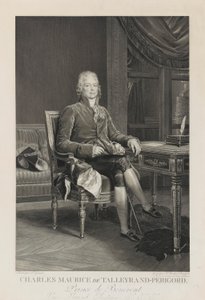 Charles Maurice de Talleyrand-Perigord af Auguste Gaspard Louis Desnoyers
