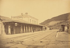 Tarare station, set fra sporet