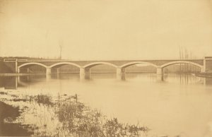 Linje fra Villeneuve-Saint-Georges til Montargis, Viadukt på Loing (nær Montargis) af Auguste Hippolyte Collard